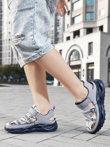 Boys Summer Convenient Hook-And-Loop Breathable Children Sports Sandals