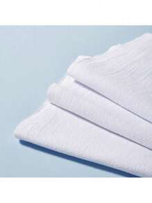 Pano De Prato Branco PÉ DE GALINHA O Legitimo Kit Com 10 Peças - Multicolorido - Visão 2
