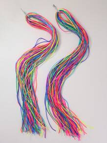 32 件糖果色可爱花童发夹，镂空哑光饰面，适合幼儿，日常使用 - 彩色 - 查看 6