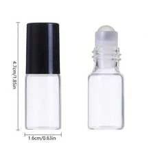 1ml/2ml/3ml 玻璃滾珠瓶，香水/精油試用小瓶，透明玻璃瓶，適用於工作、旅行及其他場合，噴霧瓶，迷你香水 - 彩色 - 查看 8