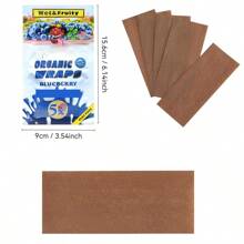Papel de liar cigarrillos de 110 mm, empaque con impresión de frutas - fresa, arándano, uva, sandía, vainilla, empaque elegante, accesorios para fumar