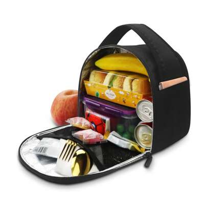 1 Pc Waterproof Thermal Insulated Lunch Bag, 8L Large Capacity Lunch Box, Portable Cooler Bag With Handle And Zipper For Travel, Work, School - A Gift For Woman, A Gift For Man