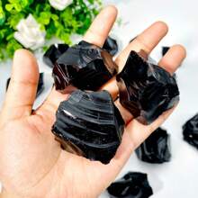 Random 1PC Natural Stone Raw Stone, Gemstone Jewelry, Glitter, Easter Gift, Women Gift, Girlfriend Gift, Halloween Gift, Christmas Gift, Home Decoration, Party Decoration, Crystal Ornaments, Table Decoration - Multicolor - View 17