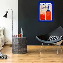 1 幅无框海报墙艺术复古卡通果汁海报和印刷饮料帆布画俱乐部酒吧商店家居装饰 - 彩色 - 查看 34