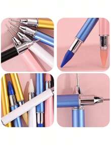 New Diamond Painting Tool Double Head Multifunctional Nail Pen Metal Material Diamond Painting Accessories Multicolor Option