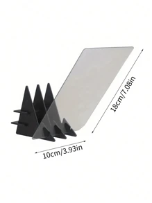 1 set PVC optische tekenborden, een hulpmiddel voor het maken van schetsen met reflectietracking, geschikt voor kunstenaars en beginners, uitgerust met een lens voor beeldreflectie en een verstelbare beugel, een onmisbare set voor beginners in de schilderkunst, met beugel
