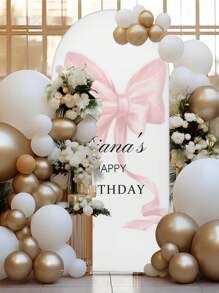 Personalized Spandex Arch Cover - Custom Arch Backdrop Cover Fit Round Top Backdrop Frame Stand, Arch Backdrop Cover For Birthday, Theme Party, Wedding, Multiple Size Options, Multi-Functional, Durable, Anti-Mold, Ornamental, Exquisite, Stylish, High-Quality, Adorable, Modern, Colorful, Custom, Unique, Personalized, Ideal Gifts For Him, Ideal Gifts For Her, Her, Boyfriend, Girlfriend, Dad, Mom, Family, Friends, Son, Daughter, Kids, Kitchen, Dining Room, Bedroom, Office, Living Room, Home, Garden, Tea Room,Summer Holiday