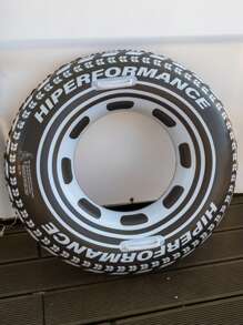 1 pezzo Enorme anello da nuoto gonfiabile per adulti, accessorio per feste in piscina estive, forniture per feste di compleanno per adulti, decorazione per feste in piscina a tema gare di camion