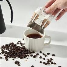 25pcs/50pcs High-Quality Pour-Over Coffee Filter Paper With Ear Hooks, Thickened And Reinforced, Ultra-Fine Filtration, Residue-Free, Richer Coffee Flavor, Convenient To Carry, Suitable For Coffee Lovers, Travel, Home, Office Use, Compatible With Various Cups, Enjoy Coffee Time Anytime And Anywhere. Back To School Essential! - Various Specifications - View 9