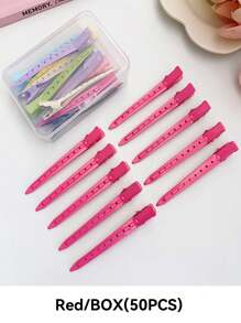 60Pcs Metal Alligator Hair Clips For Women Styling Sectioning, Silver Hair Pins For Long Hair, Alligator Curl Loc Clips For Thick Hair Roller, Salon, Bows DIY Street, Snowflake Claw Clips Hair Claws Hair Barrettes, School Stuff, Hair Accessories