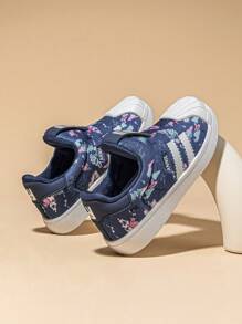 Annil Children's Shoes Boys Girls Shell Head Board Shoes Sneakers Shoes Spring - Blue - View 8