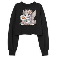 1pc/2pcs/3pcs/向日葵可爱独角兽元素服装补丁布DIY A级可水洗粘合服装热转印粘合布女/男T恤包枕头装饰徽章标签棒球帽背包等可用