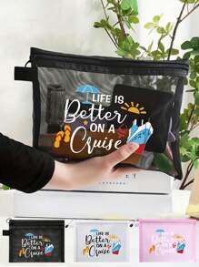 Cosmetic Travel Packing Organizer Travel Essentials Holiday Essentials