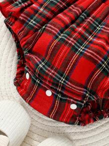 3Pcs Baby Girl Heart Print Romper Set Long Sleeve Triangle Bodysuit And Bell Bottom Pants With Bowknot Headband, Great For 0-1 Year Old Girls Spring Autumn