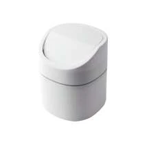 Mini Small Waste Bins Desktop Garbage Basket Home Table Plastic Trash Can Office Supplies Dustbins Sundries Barrel Box