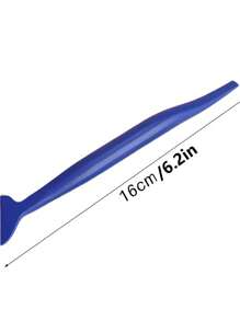 10-częściowy zestaw aluminiowych ściągaczek do przyciemniania szyb samochodowych z filcową krawędzią do przyciemniania szyb samochodowych, w zestawie plastikowa skrobaczka