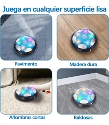 Portería de fútbol deportiva Juego de porterías de fútbol para niños 6 piezas, dos porterías, un cable de carga, un balón luminoso, una bomba hinchable, un balón hinchable, apto para interior y exterior, juguetes educativos - juego de 6 piezas - Ver 6