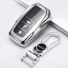 Premium TPU Car Key Fob Cover - Full Protection Case Key Shell For Crown For Prado For Highlander For RAV4 For Alphard For Vellfire For Harrier For BZ4X Anti Fall And Dust-Proof Keybag