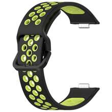 Dây đeo silicon tương thích với Watch Fit 3 Phụ kiện dây đeo Sprot Vỏ đai thoáng khí Vòng đeo tay tương thích với Watch Fit3 Band - Huawei Fit3 - Xem 16