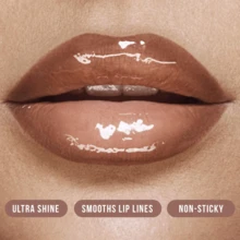 HUDA BEAUTY Lip Gloss Plumper For Fenty Beauty High-Shine Non-Sticky Formula With Vitamin E Lip Filler Effect & Hydrating Gloss 0.13 Oz/3.9 ML-Faux Filler Shiny Non-Sticky Lip Gloss-Size 0.13 Oz / 3.9 ML - Glassy - 查看 6