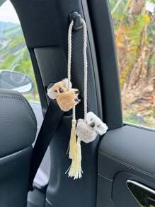 3pcs Car Ornament Cute Koala Interior Rearview Mirror Pendant Interior Decoration - one-size - View 6