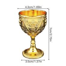 1pc Rose Design Stemware Glass, Suitable For Wine, Juice, Beverage, Water, High-End Restaurant And Home Use, Multi-Color Options, Decorative Tabletop Craft