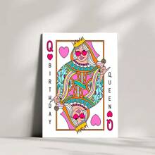Funny Birthday Cards, Queen Of Hearts Birthday Cards, Stylish Birthday Cards With Envelopes For Mom, Girlfriend, Sister, Daughter, Unusual Things, Cute Aesthetic Items - Multicolor - View 9