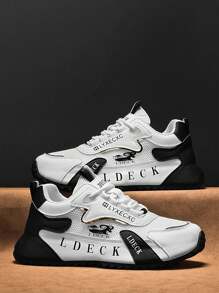 Minimalist Lightweight Racing Shoes – Men's Low-Cut Breathable Sneakers For Marathon And Speed Training - màu đen - Xem 2