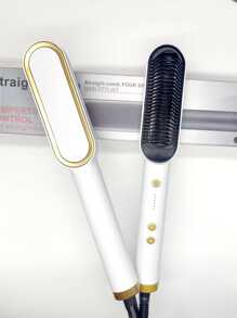 Máy uốn tóc và hỗ trợ tóc đa năng 2 trong 1, sử dụng cả ướt và khô, công nghệ gốm, phích cắm 110V của Hoa Kỳ, lược tạo kiểu tăng dần nhiều nhiệt độ, quà tặng cho nữ, quà tặng Ngày của Mẹ - Xem 11