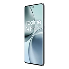 Realme 14 Pro 解锁手机 8GB+256GB / 12GB+512GB 全球版，AI 5G LTE，安卓 15 智能手机，联发科 D7300E 处理器手机，6000mAh 长寿命电池，45W 快速充电 - 灰色 - 查看 8