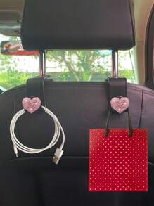 2pcs Car Interior Hook Car Seat Back Hook Multi-Functional Storage Hook Inside The Car - one-size - View 10