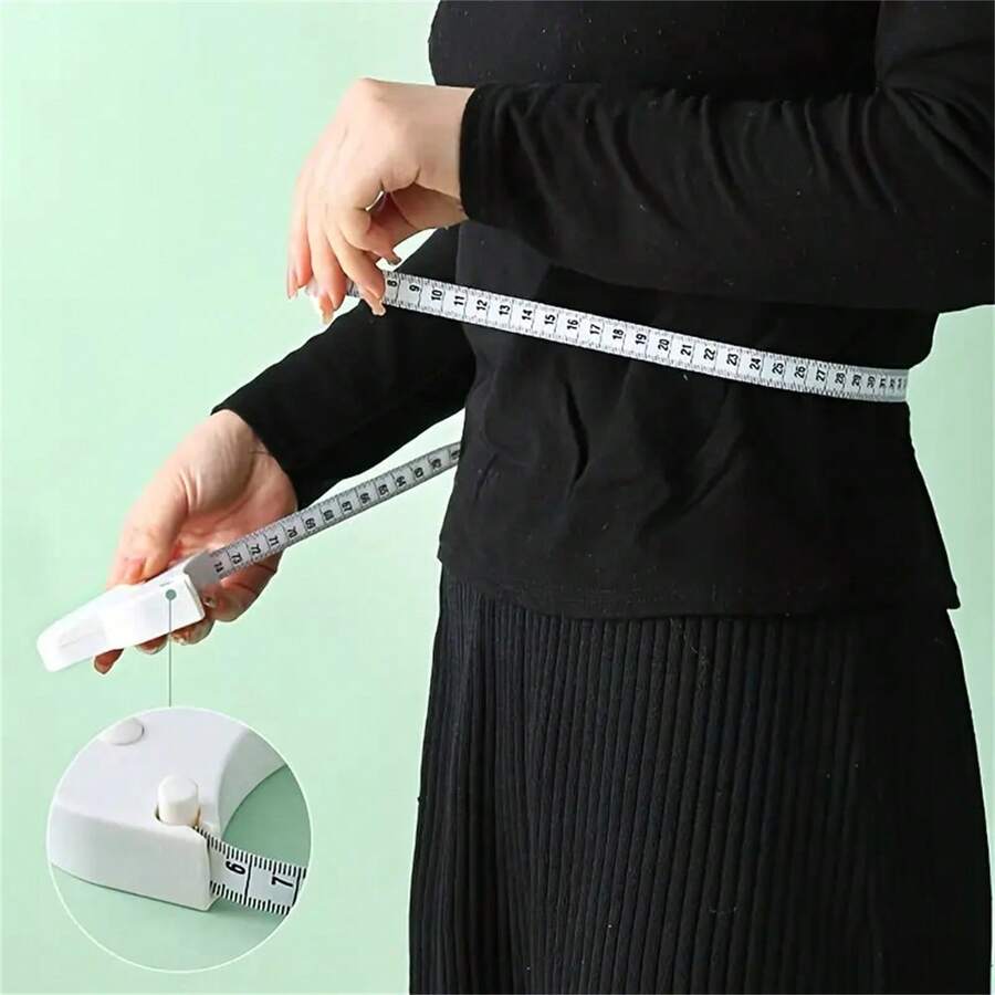 Accurate Measurement Made Easy: Automatic Precision Measuring Tape For Waist, Arm, Leg, Abdominal & Head Circumference.