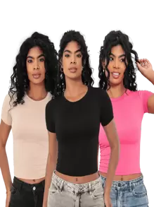 1 Preto e 1 Nude 1 Pink
