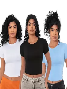 1 Preto e 1 Branco Azul Bebê