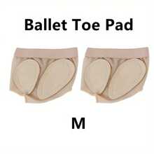 1 Pair Professional Dance Toe Pad, Heel Protector Socks, Ballet Dance Shoes Pad, Women Foot Care Tool