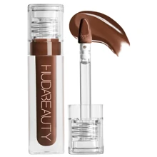HUDA BEAUTY Lip Gloss Plumper For Fenty Beauty High-Shine Non-Sticky Formula With Vitamin E Lip Filler Effect & Hydrating Gloss 0.13 Oz/3.9 ML-Faux Filler Shiny Non-Sticky Lip Gloss-Size 0.13 Oz / 3.9 ML - Dừa - Xem 3
