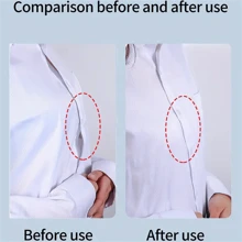 36 件防滑双面衣服贴纸，隐形衬衫领子衬里，防晒