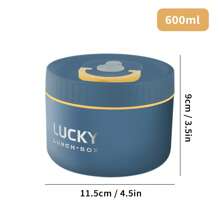 Portable 304 Stainless Steel Thermal Lunch Box With Cutlery&Lunch Bag, Cute Capybara Pattern Leak Proof Bento Box, Microwave Safe&Hot Water Heating, Insulated Anti Scalding Lunch Container, Reusable Fruit Salad Food Storage Container, Suitable For Student And Adult Use In School, Office, Outdoor Camping, Picnic, Travel