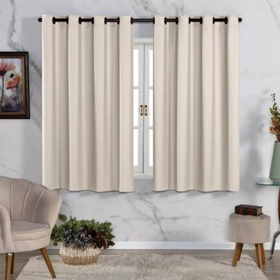 Cortina Blackout Corta a Luz PVC Black out Sala Quarto Cozinha 2,20 x 1,40