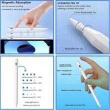 Stylus Pen Compatible With Apple IPad Palm Rejection Power Display Compatible With Ipad Pencil Accessories 2022 2021 2020 2019 2018 Pro Air Mini Stylus