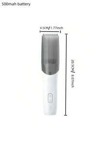 Electric Hair Clippers, Ultra Quiet Smart Vacuum Hair Cutter, Auto Sucking Snipped Haircut Kit, Professional Rechargeable Body Hair Trimmer, Shaver For Men's Beard, Holiday Gift