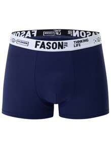 4条青少年男童中腰平角内裤 - 彩色 - 查看 6