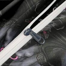 3pcs Melancholy Angel Wings Girl Print Duvet Cover Set, Soft, Comfortable And Breathable Fabric