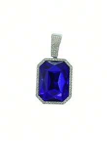 1 Set Ruby Alloy Pendant, Ruby Bracelet, Red Watch, Men's Personalized Necklace Set, Elegant Gift Set For Men - Gemstone Pendant Necklace Set - View 33