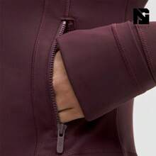 Define Cropped Jacket Nulu - Goodnight Plum - View 5