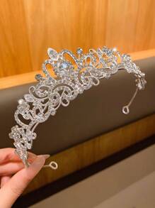 1pc Fashion Crown Headband, Suitable For Performance And Birthday - Multicolor - View 4