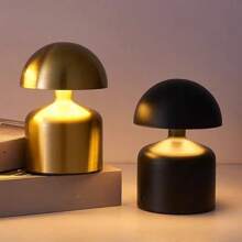 Lampada da tavolo a LED senza fili con design moderno a macaron, lampada da comodino dimmerabile a 3 colori, luce notturna ricaricabile per camera da letto, soggiorno, decorazione per la casa e regali - Multicolore - Visualizzare 7