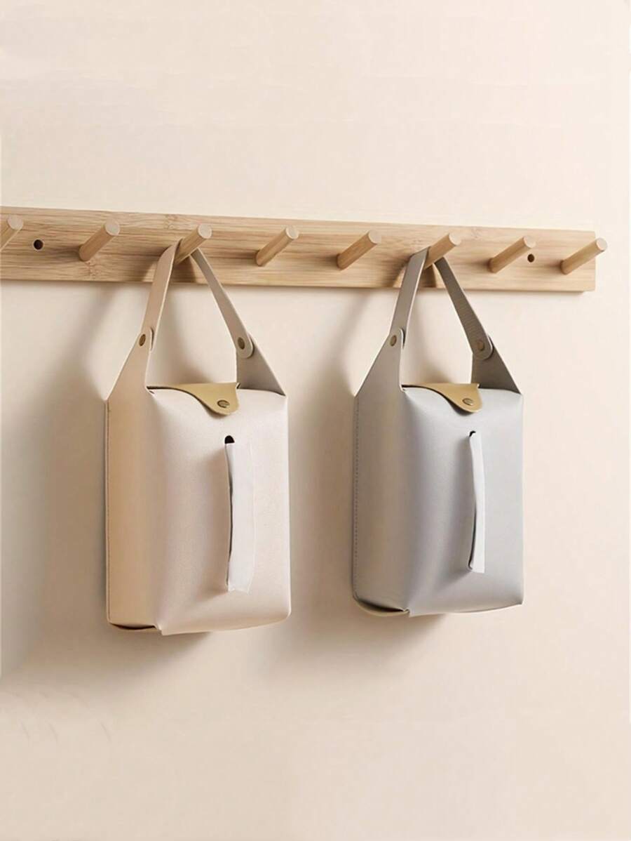 Simple Color Blocking Box, Hanging Tissue Storage Box, Household Bathroom, Living Room, Coffee Table, Car Leather Drawer Box, Storage Box, Tissue Box, Bedroom, Table, Paper Organizer, Tissue Box Cover Black, Napkin Holder Tissue, Paper Holder Storage, Kitchen Dining Table Decor For Home Kitchen Bedroom Living Room Dining Room, Home Decoration Accessories, Decorative Box,Women Wedding Gift,Summer Travel Holiday Festival Must-Have