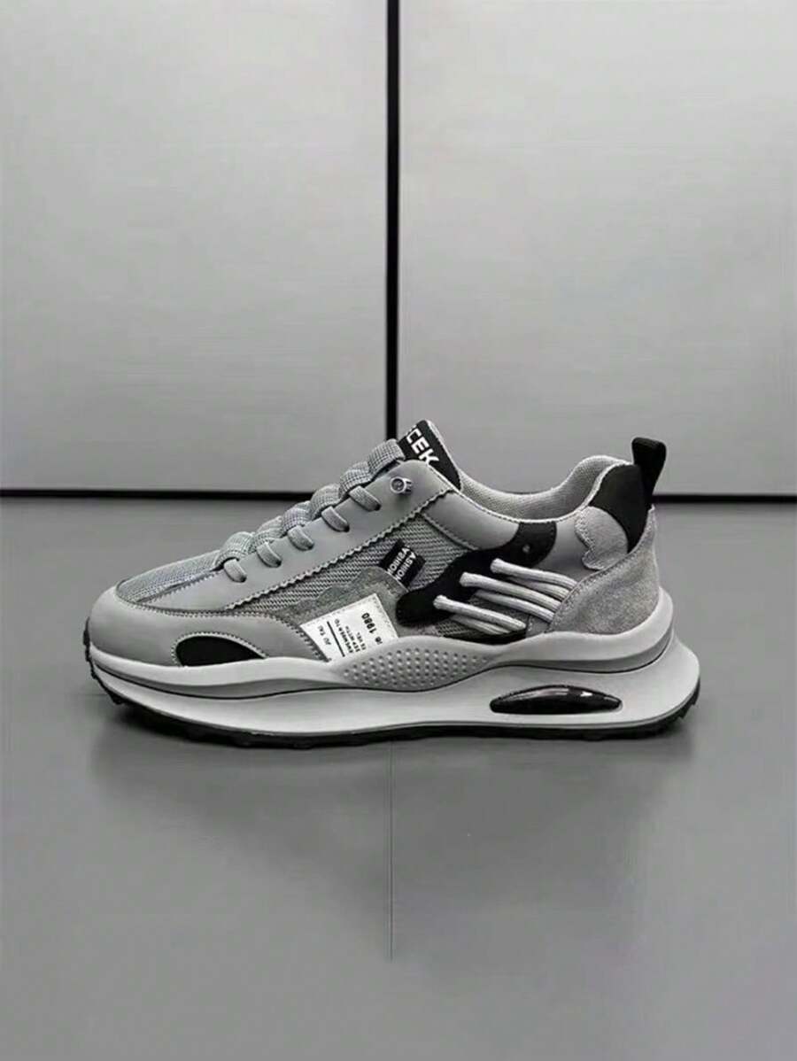 男士轻便透气防滑耐磨休闲鞋圆头适合青少年夏季休闲或户外运动装、度假旅行、毕业礼物、生日礼服配饰 - 彩色 - 查看 1