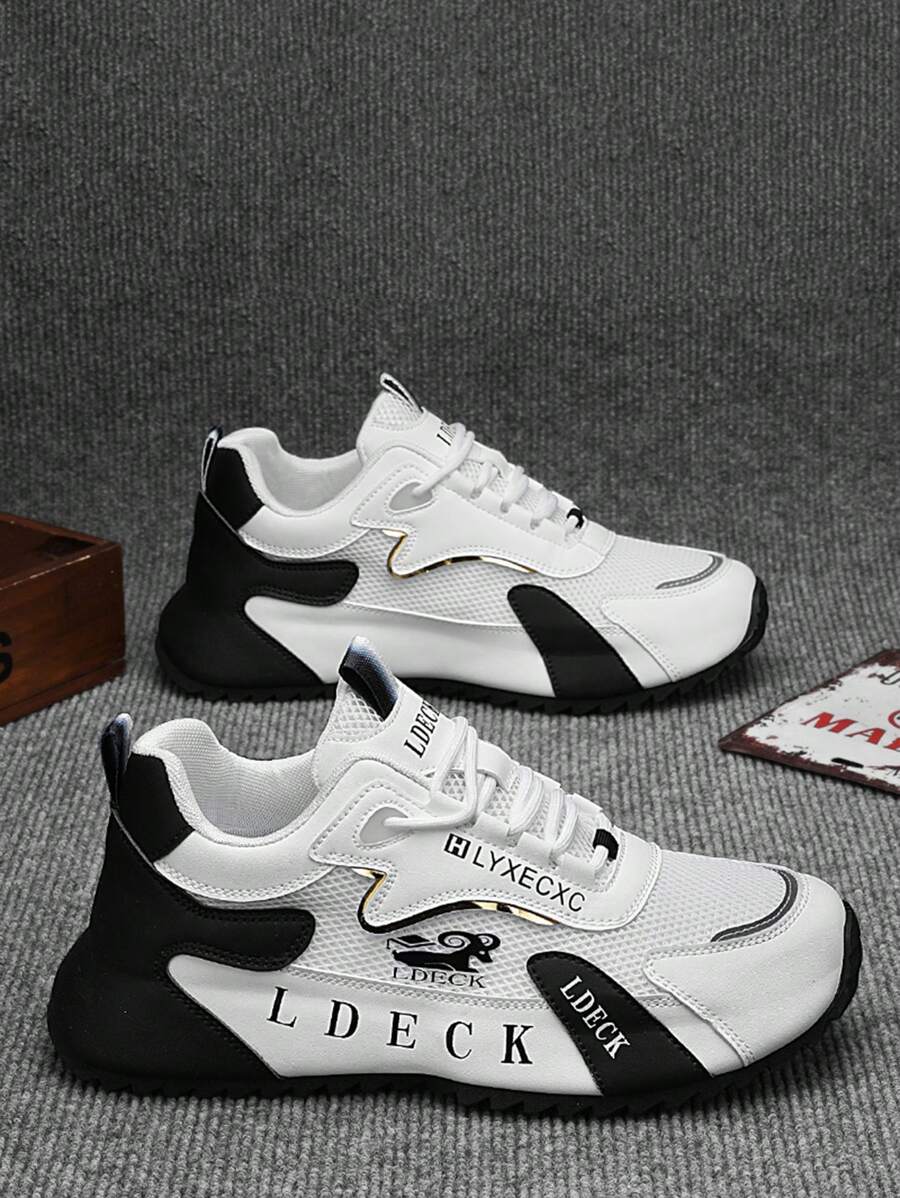 Minimalist Lightweight Racing Shoes – Men's Low-Cut Breathable Sneakers For Marathon And Speed Training - màu đen - Xem 1